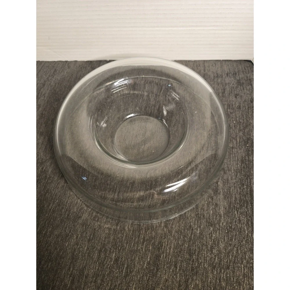 Vintage Pyrex France Bundt Pan Cake Ring Jello Mold Clear Glass 25cm